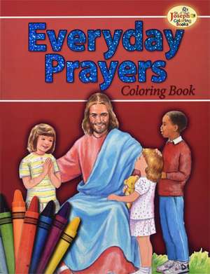 Coloring Book about Everyday Prayers de Catholic Book Publishing Co