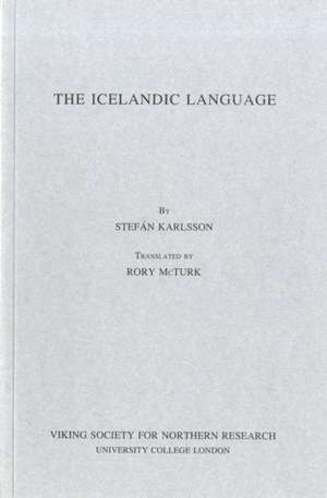 Icelandic Language de Stefan Karlsson