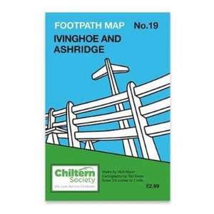 Footpath Map No. 19 Ivinghoe and Ashridge de Nick Moon