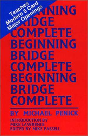 Beginning Bridge Complete de Michael Penick