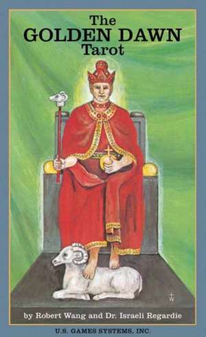 Golden Dawn Tarot Deck: Based Upon the Esoteric Designs of the Secret Order of the Golden Dawn de Stuart R. Kaplan