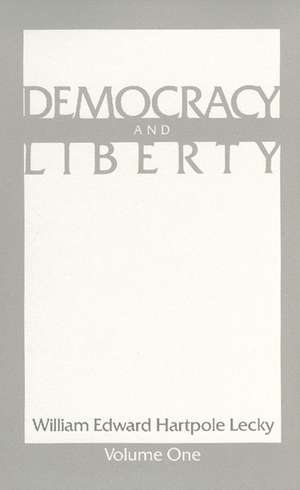 DEMOCRACY AND LIBERTY 2 VOL PB SET de WILLAIM EDWARD HARTPOLE LECKY