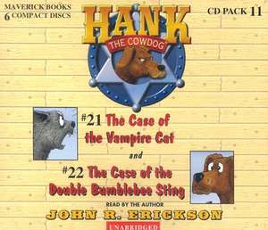 Hank the Cowdog: The Case of the Vampire Cat/The Case of the Double Bumblebee Sting de John R. Erickson