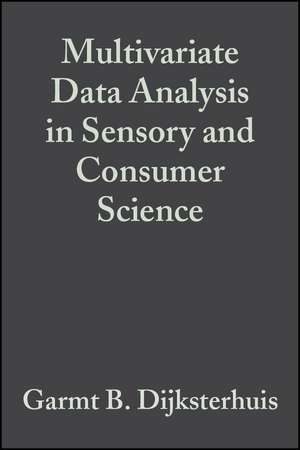 Multivariate Data Analysis Sensory de Dijksterhuis