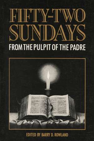 Fifty-Two Sundays de David Parsons Rowland