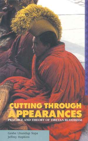 Cutting Through Appearances: Practice and Theory of Tibetan Buddhism de Geshe Lhundub Sopa