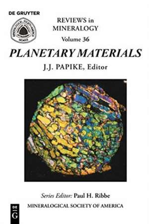 Planetary Materials de James J. Papike