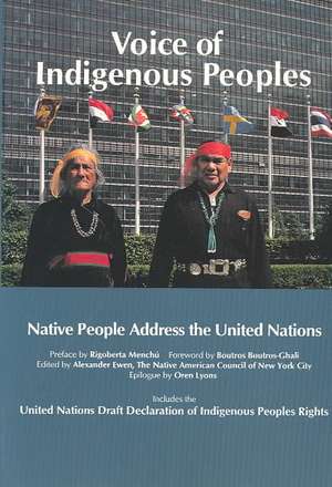 Voice of Indigenous Peoples de Alexander Ewen