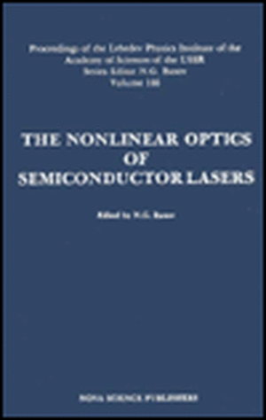 Nonlinear Optics of Semiconductor Lasers de N G Basov