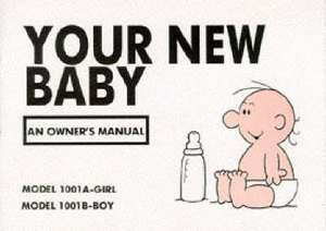 Baxendale, M: Your New Baby de Martin Baxendale