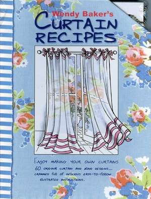 Curtain Recipes Cards de Wendy Baker