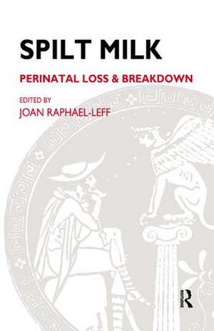 Spilt Milk: Perinatal Loss and Breakdown de Joan Raphael-Leff