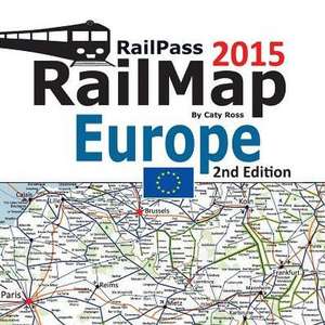 Railpass Railmap Europe 2015