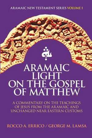 Aramaic Light on the Gospel of Matthew de Rocco a. Errico