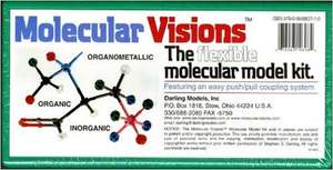 Molecular Visions (Organic, Inorganic, Organometallic) Molecular Model Kit #1 by Darling Models to accompany Organic Chemistry de N/A Darling Models