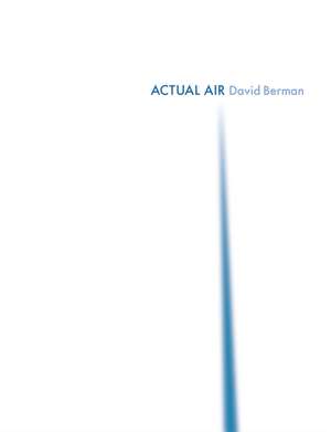 Actual Air de David Berman