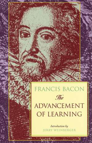 Advancement of Learning de Francis Bacon