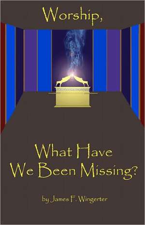 Worship, What Have We Been Missing?: N/A de James F. Wingerter