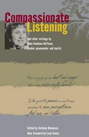 Compassionate Listening de Gene Knudsen Hoffman