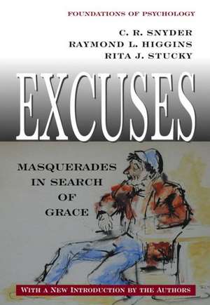 Excuses de Raymond L Higgins