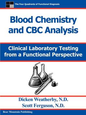 Blood Chemistry and CBC Analysis de Dicken Weatherby