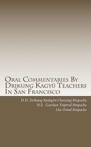 Oral Commentaries by Drikung Kagyu Teachers in San Francisco: An Every Day Approach to Mindful Living de H. H. Drikung Kyabgon Chetsang