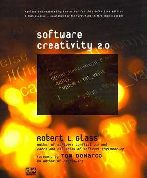 Software Creativity 2.0 de Robert L. Glass