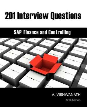 201 Interview Questions - SAP Finance and Controlling de A. Vishwanath