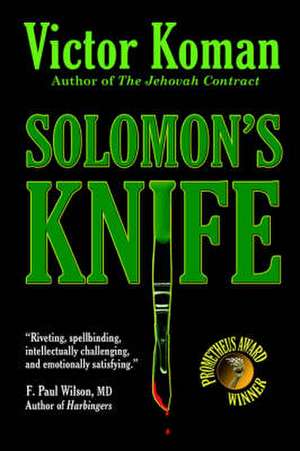 Solomon's Knife de Victor Koman