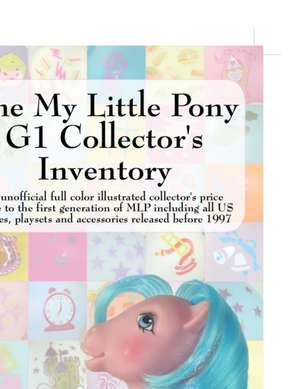 The My Little Pony G1 Collector's Inventory de Summer Hayes