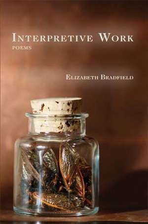 INTERPRETIVE WORK de ELIZABETH BRADFIELD