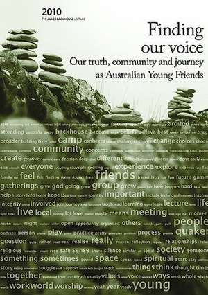 Finding Our Voice de Australian Young Friends