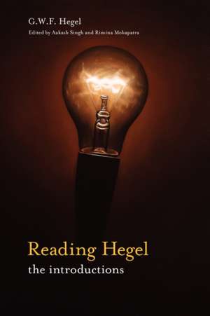 Reading Hegel: The Introductions de G. W. F. Hegel