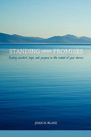 Standing on His Promises: Finding Comfort, Hope, and Purpose in the Midst of Your Storm de Joan M. Blake