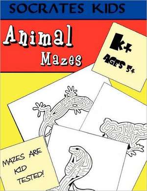 Animal Mazes (Socrates Kids Workbook Series) de Madness Books