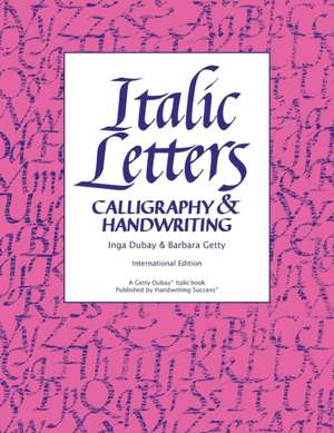 Italic Letters de Inga Dubay