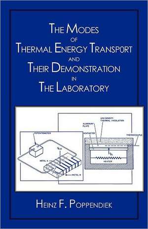 The Modes of Thermal Energy Transport and Their Demonstration in the Laboratory de Heinz F Poppendiek