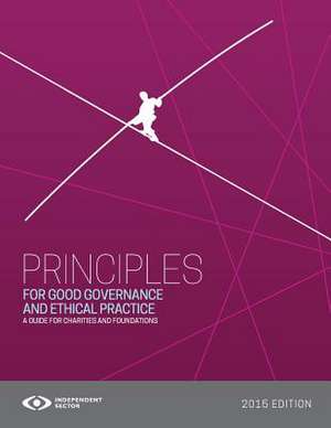 Principles for Good Governance and Ethical Practice