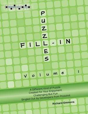 Fill-In Puzzles de Richard Emmons