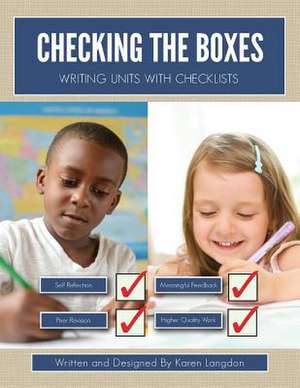 Checking the Boxes de Karen Langdon