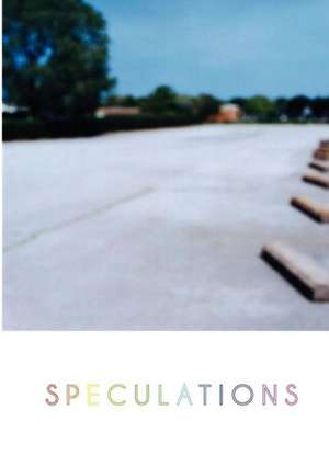 Speculations III de Michael Austin