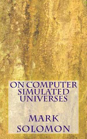 On Computer Simulated Universes de Mark Solomon