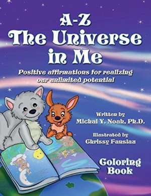 A-Z the Universe in me Coloring Book de Michal Y. Noah