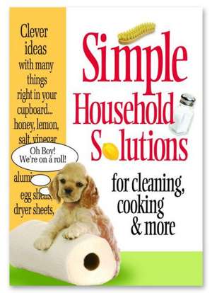 Simple Household Solutions: For Cleaning, Cooking & More de Product Concept