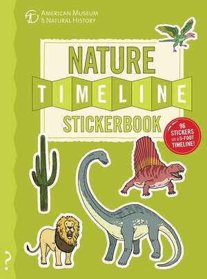 The Nature Timeline Stickerbook de Lloyd