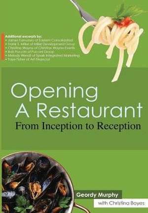 Opening a Restaurant