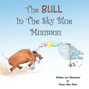 The Bull in the Sky Blue Muumuu de Penny Ross Burk