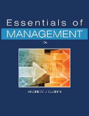 Essentials of Management de Andrew J. Dubrin