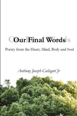 Our Final Words de Anthony Callegari