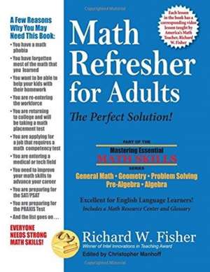 Math Refresher for Adults de Richard W. Fisher